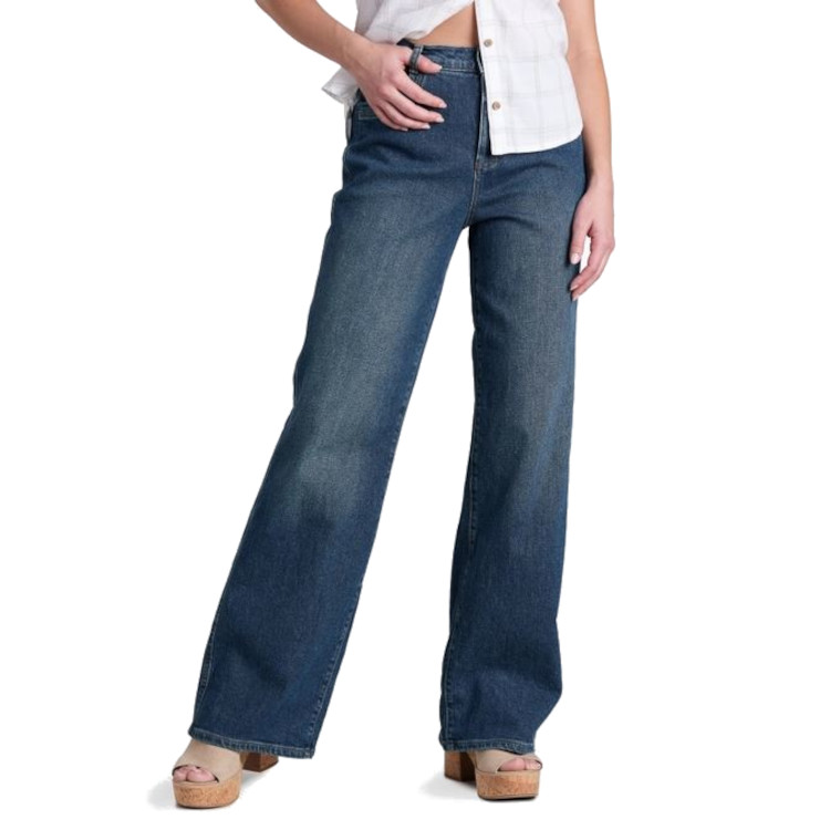 Kuhl Kontour Rigid Wide Leg Denim Pant – Women’s